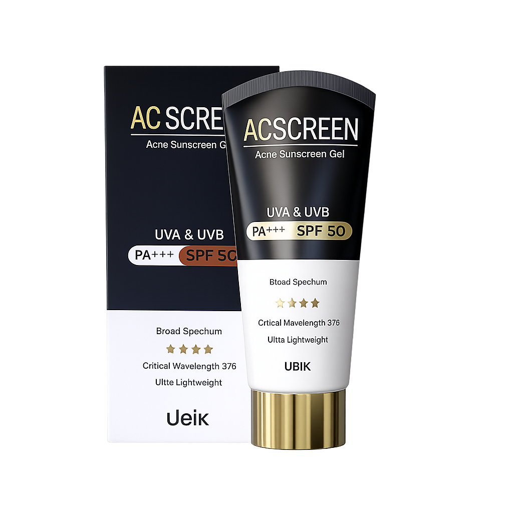 AC Screen Acne Sunscreen Gel SPF50, 50ml