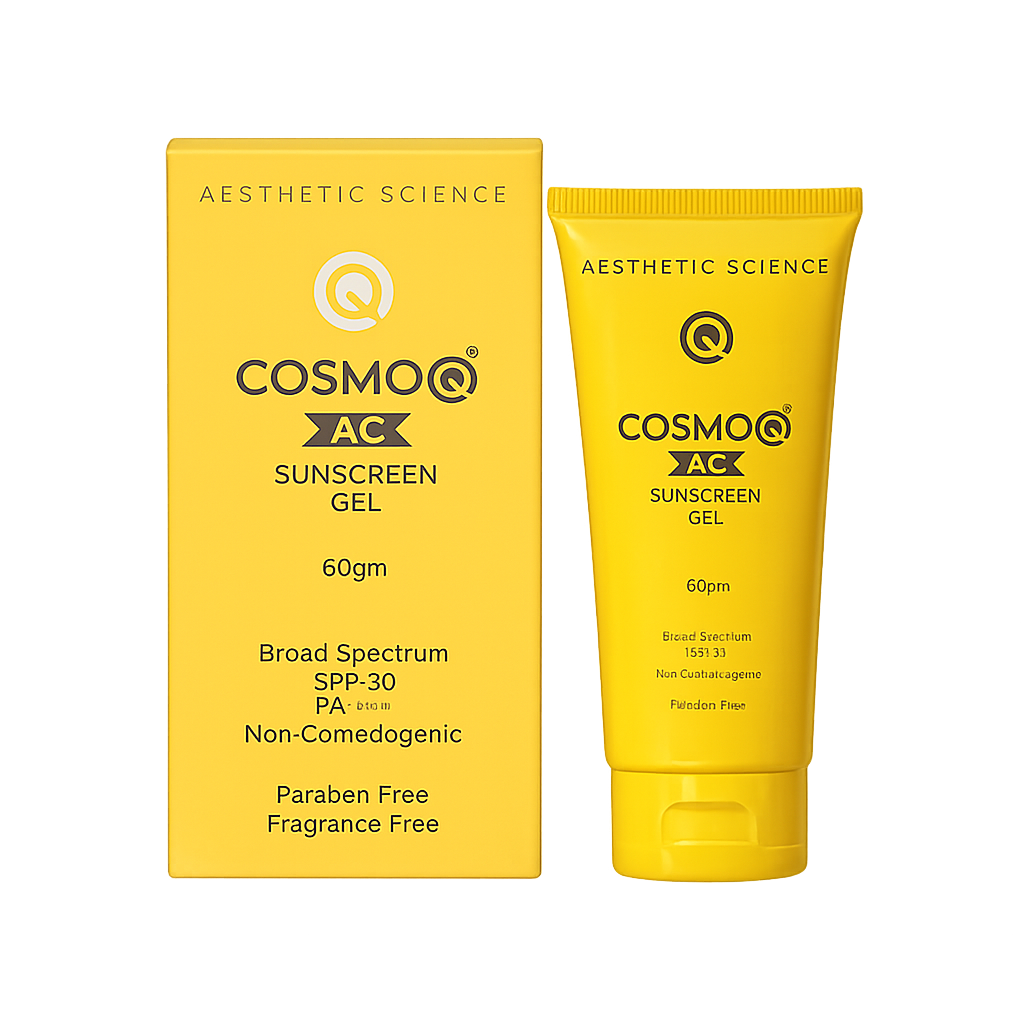Cosmoq AC sunscreen Gel, 60 gm