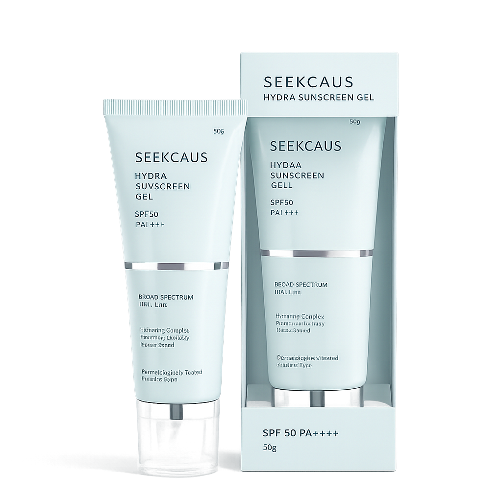 Seekcaus Hydra Sunscreen Gel SPF 50 PA++++ 50G