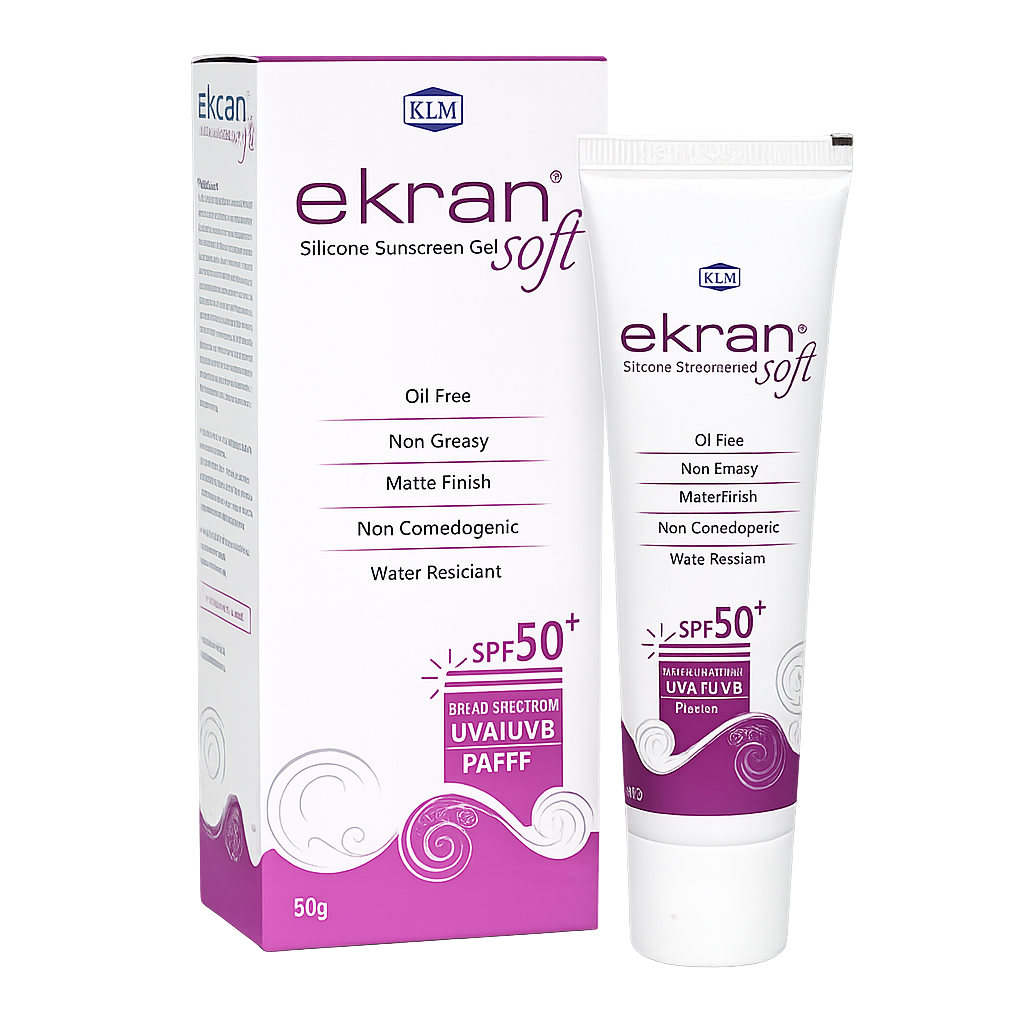 Ekran Soft Silicone Sunscreen Gel SPF 50+/PA+++