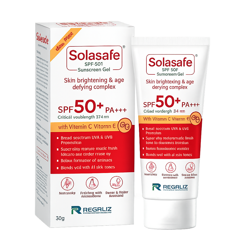 Solasafe SPF 50+ Sunscreen Gel