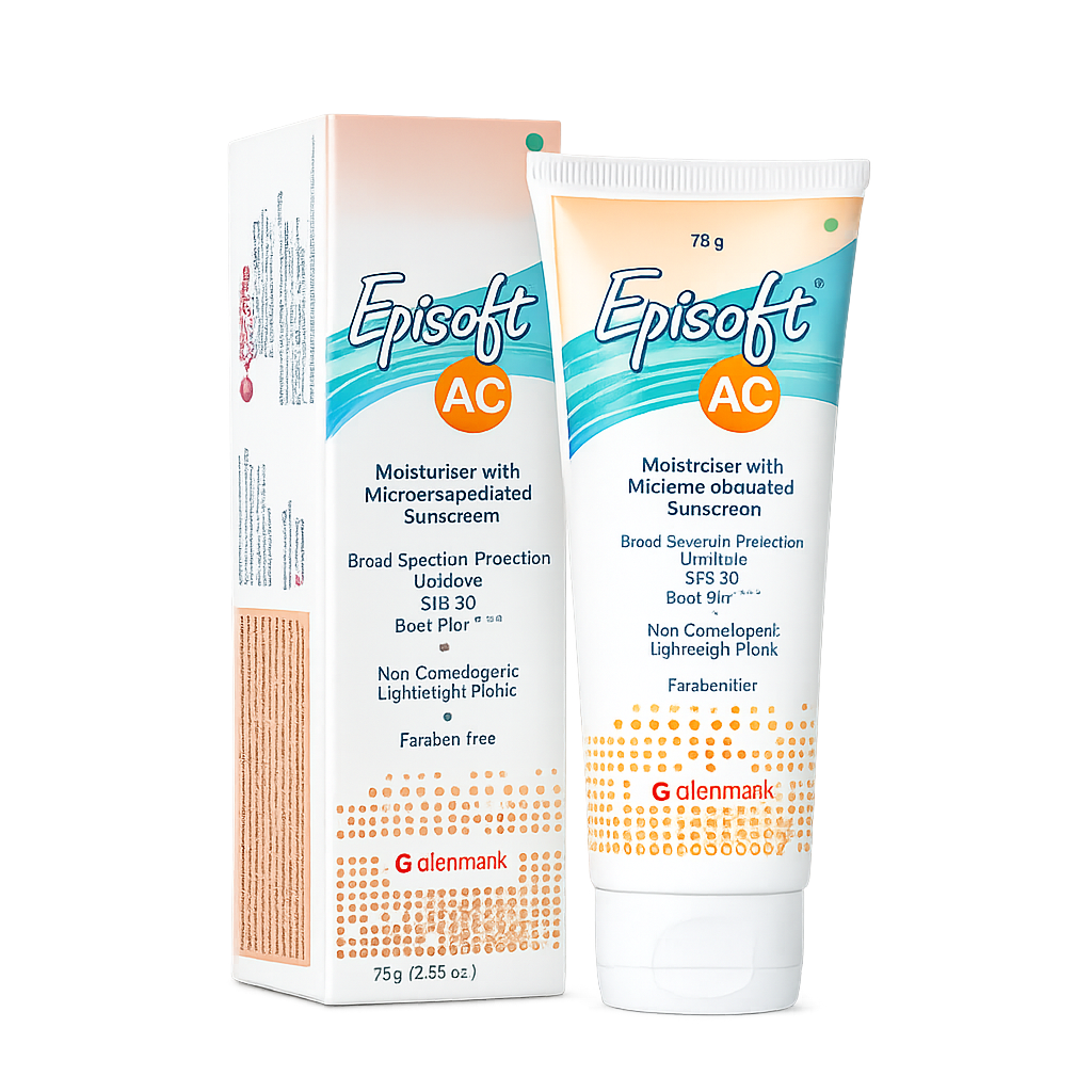 Episoft AC Sunscreen Cream SPF 30, 75 gm