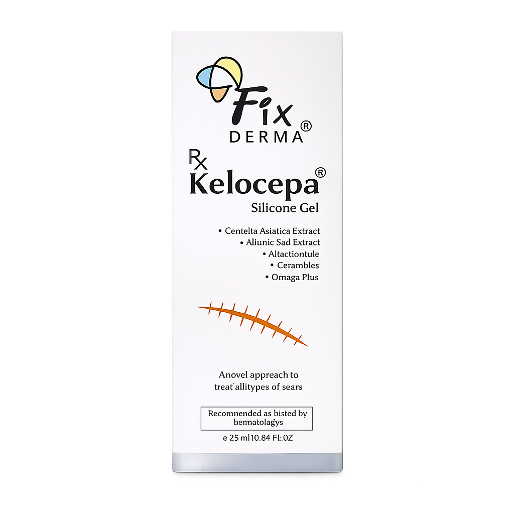 Fixderma Kelocepa Silicone Scar Gel, 25ml