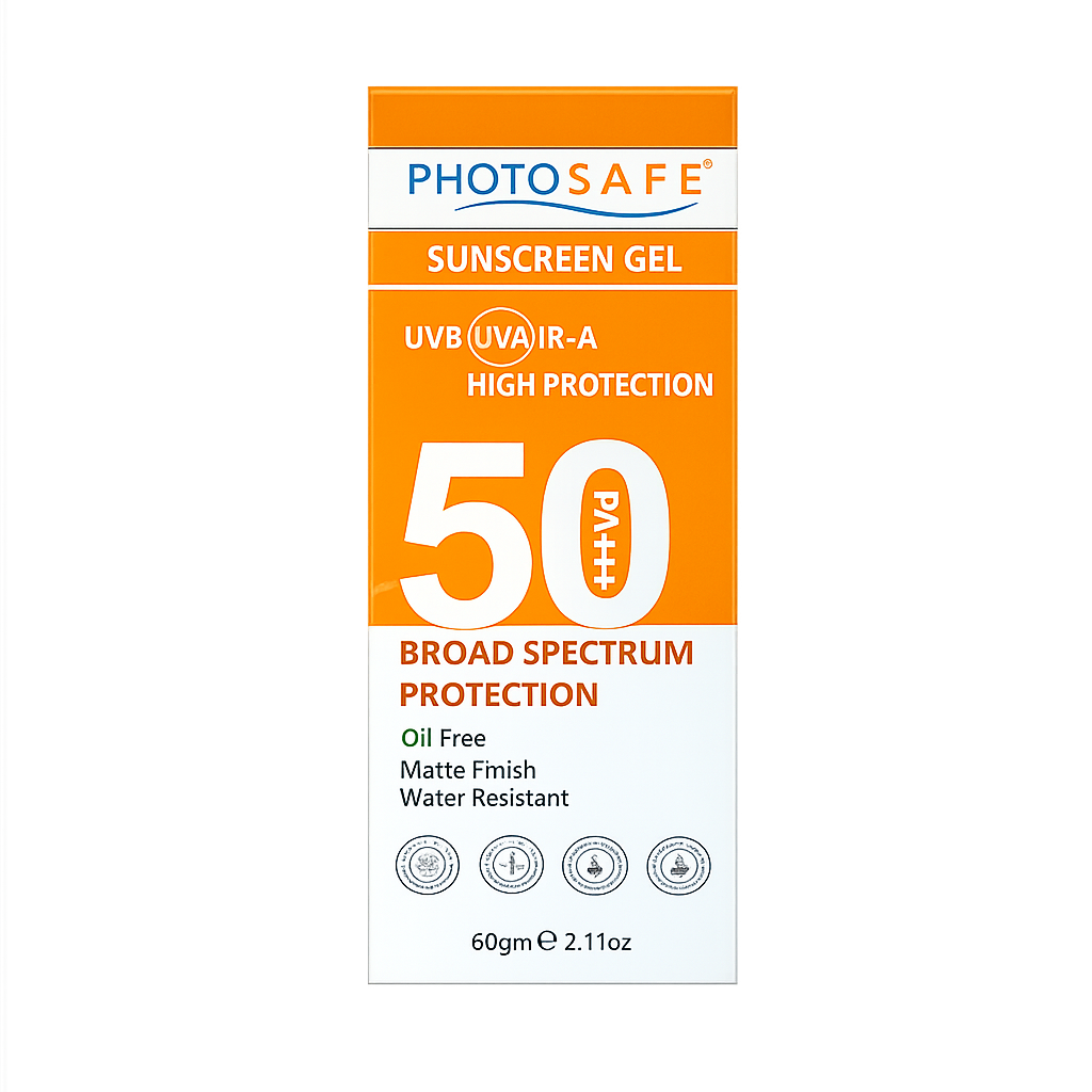 Photosafe Hybrid Broad Spectrum Sunscreen Gel SPF 50 PA++++
